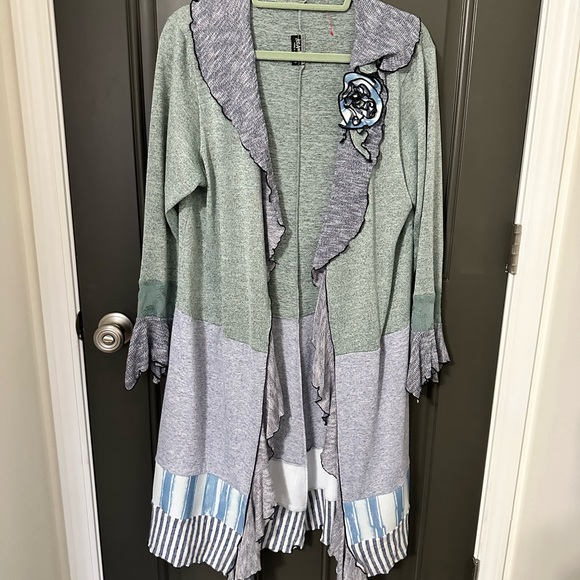 LEE ANDERSEN DUSTER/ cardigan - Picture 1 of 6